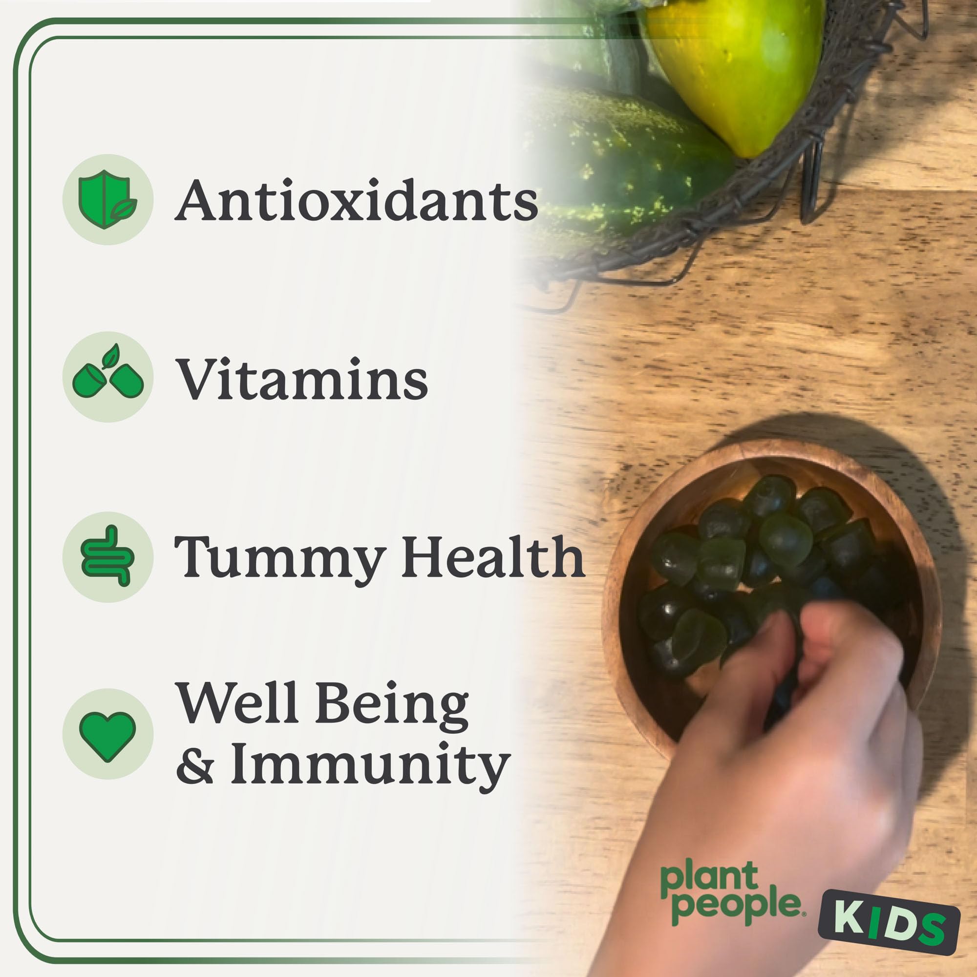 Gummies are vegan and gluten-free for allergen-safe nutrition.