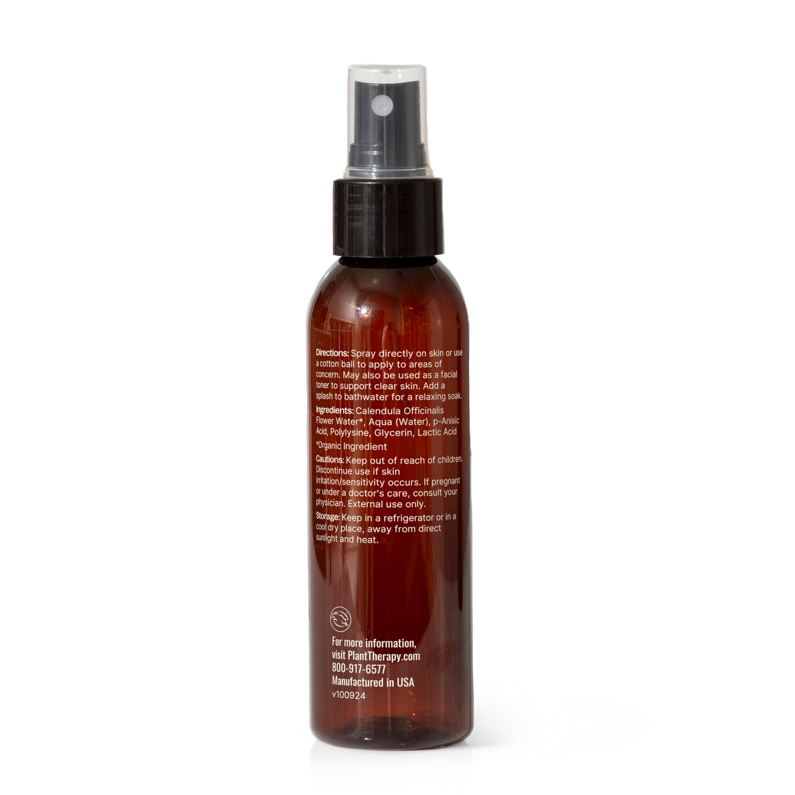 Aromatherapy mist with Plant Therapy calendula hydrosol