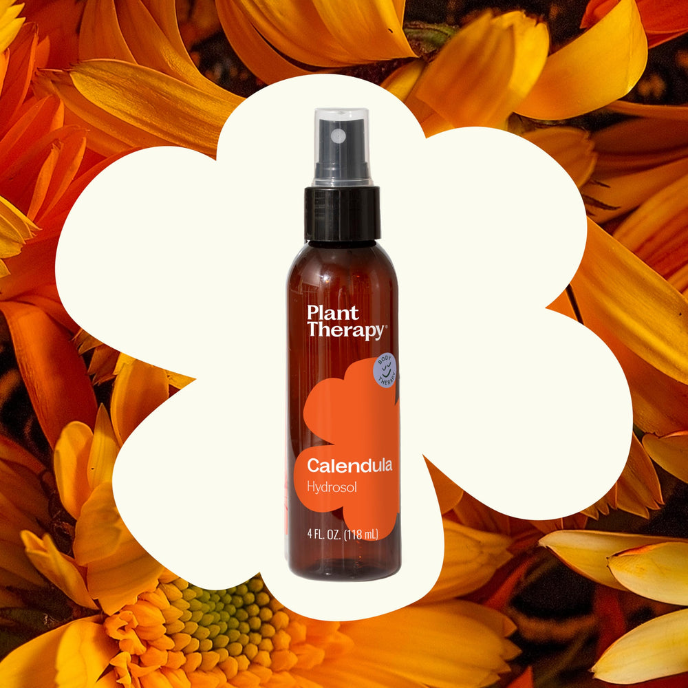 Calendula Hydrosol used as facial toner for even tone