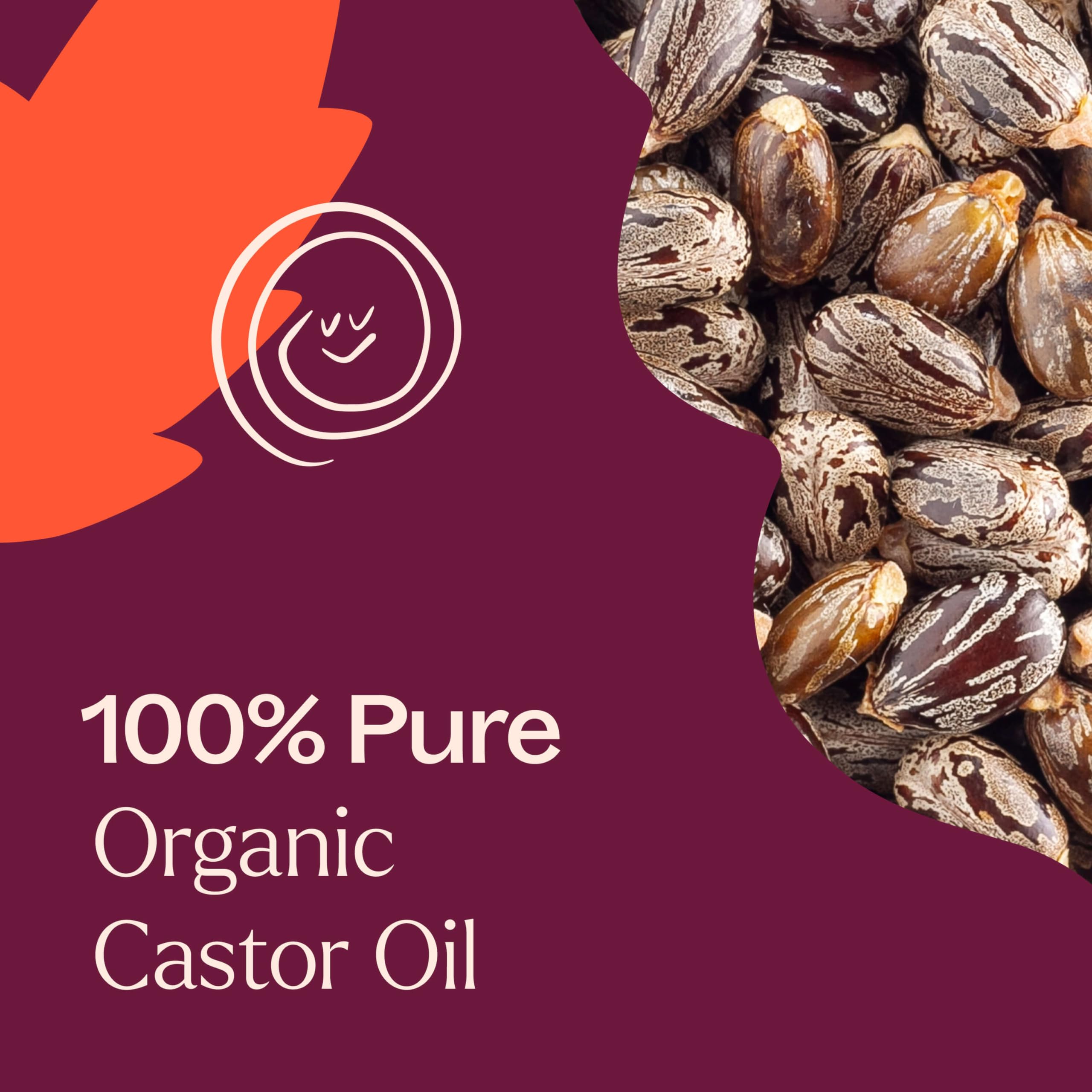 Plant Therapy Castor Oil enhances lashes and brows with conditioning care.