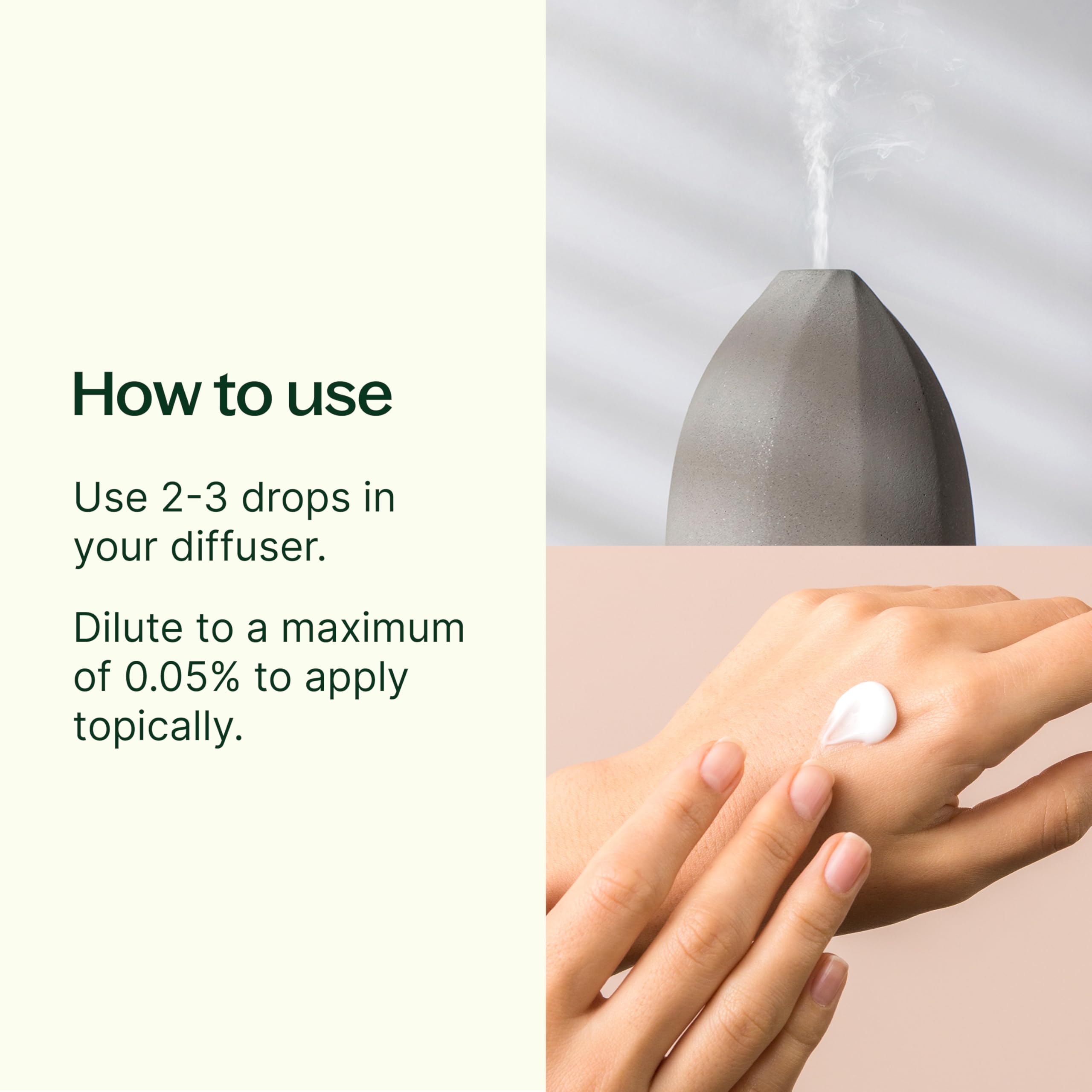Plant Therapy Cinnamon Cassia oil pour demonstrates precise dosing for a safe topical blend.
