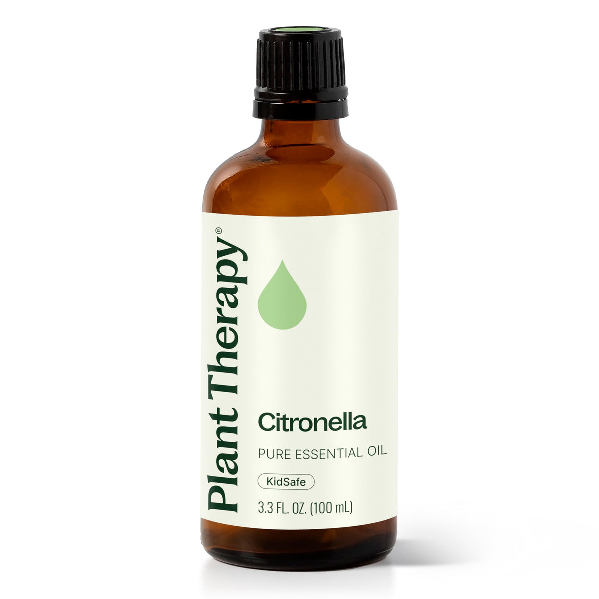 Plant Therapy Citronella Oil bottle 100ml ready for home and outdoor use.