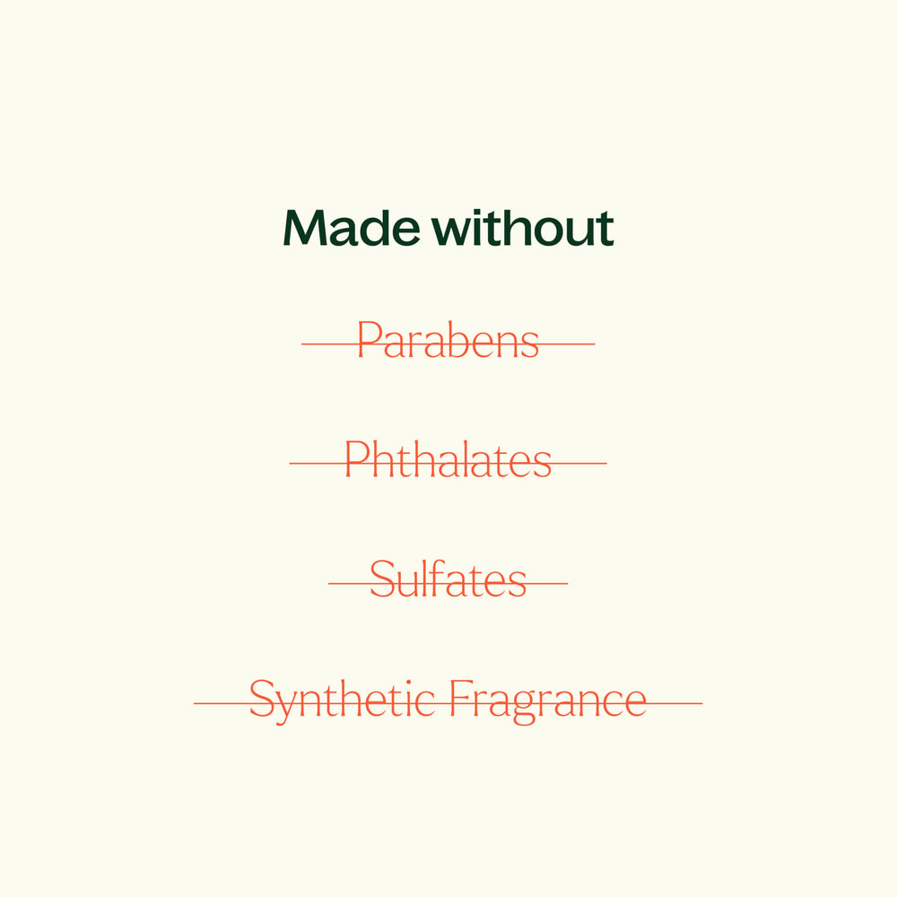 User applying Blend as a daily moisturizer on clean skin.