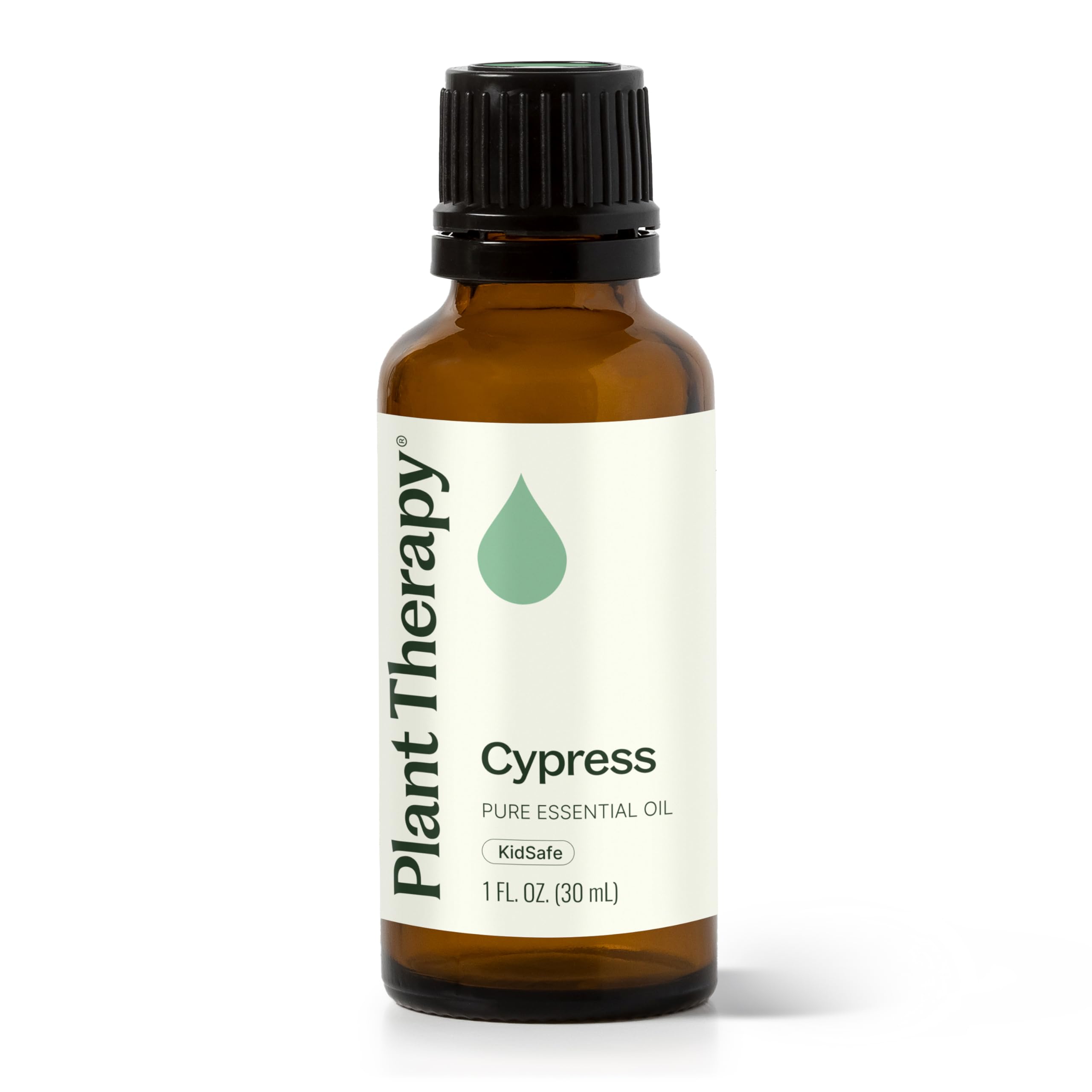 Plant Therapy Cypress Essential Oil bottle 30ml ready for diffusion