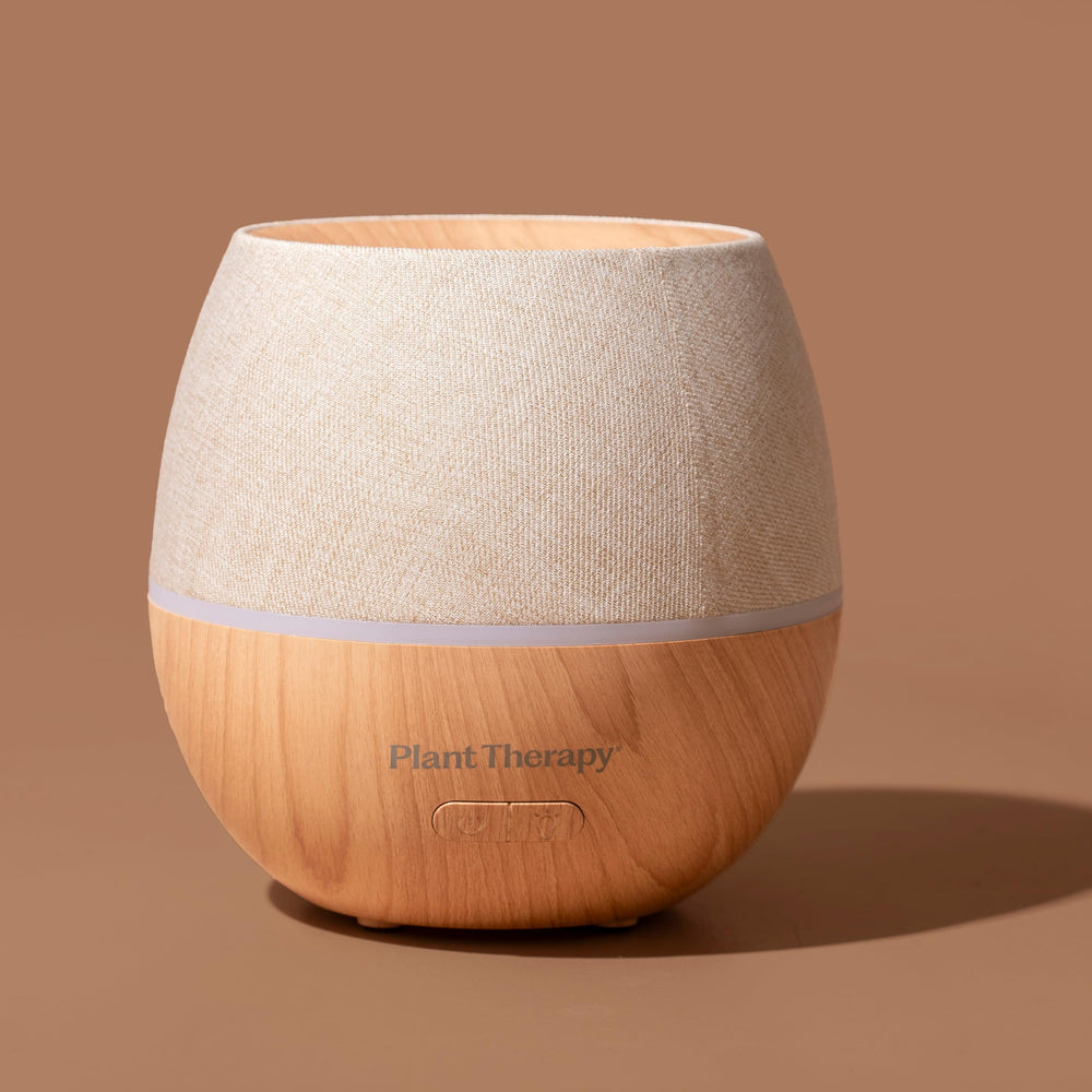 Plant Therapy Drift Linen Diffuser running time shows up to 10 hours.