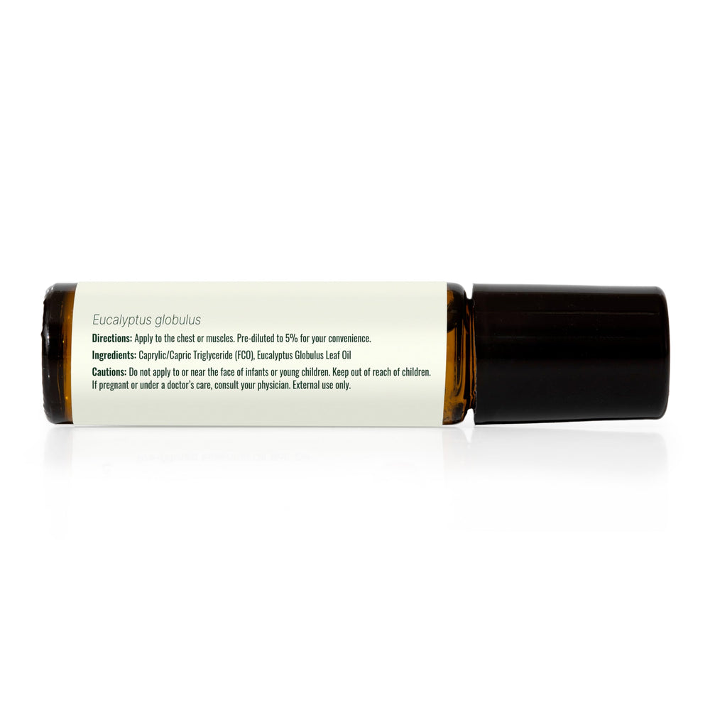 Aroma suggestion invites refreshing breath with Plant Therapy Eucalyptus Roll-On.