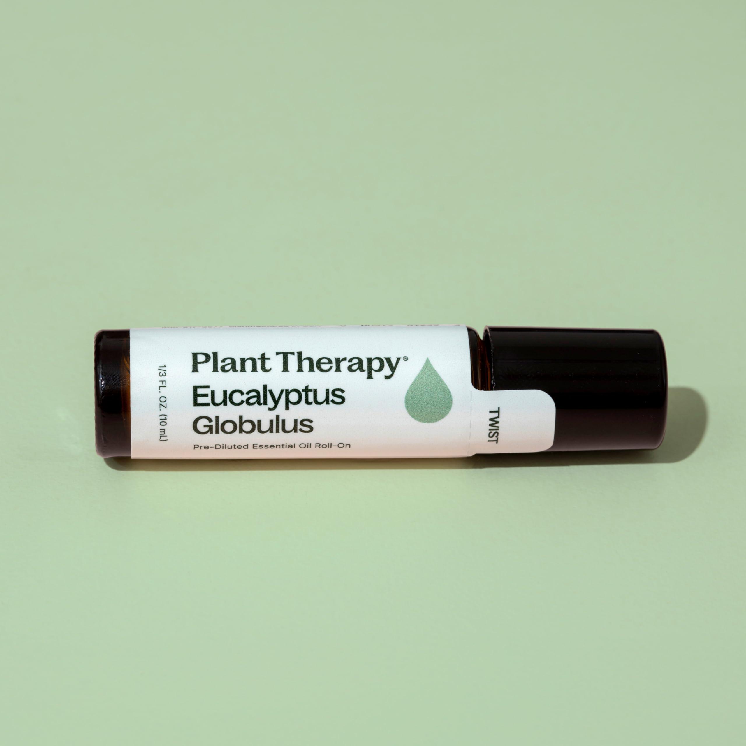 On-the-go use of Plant Therapy Eucalyptus Roll-On for quick scent refresh.