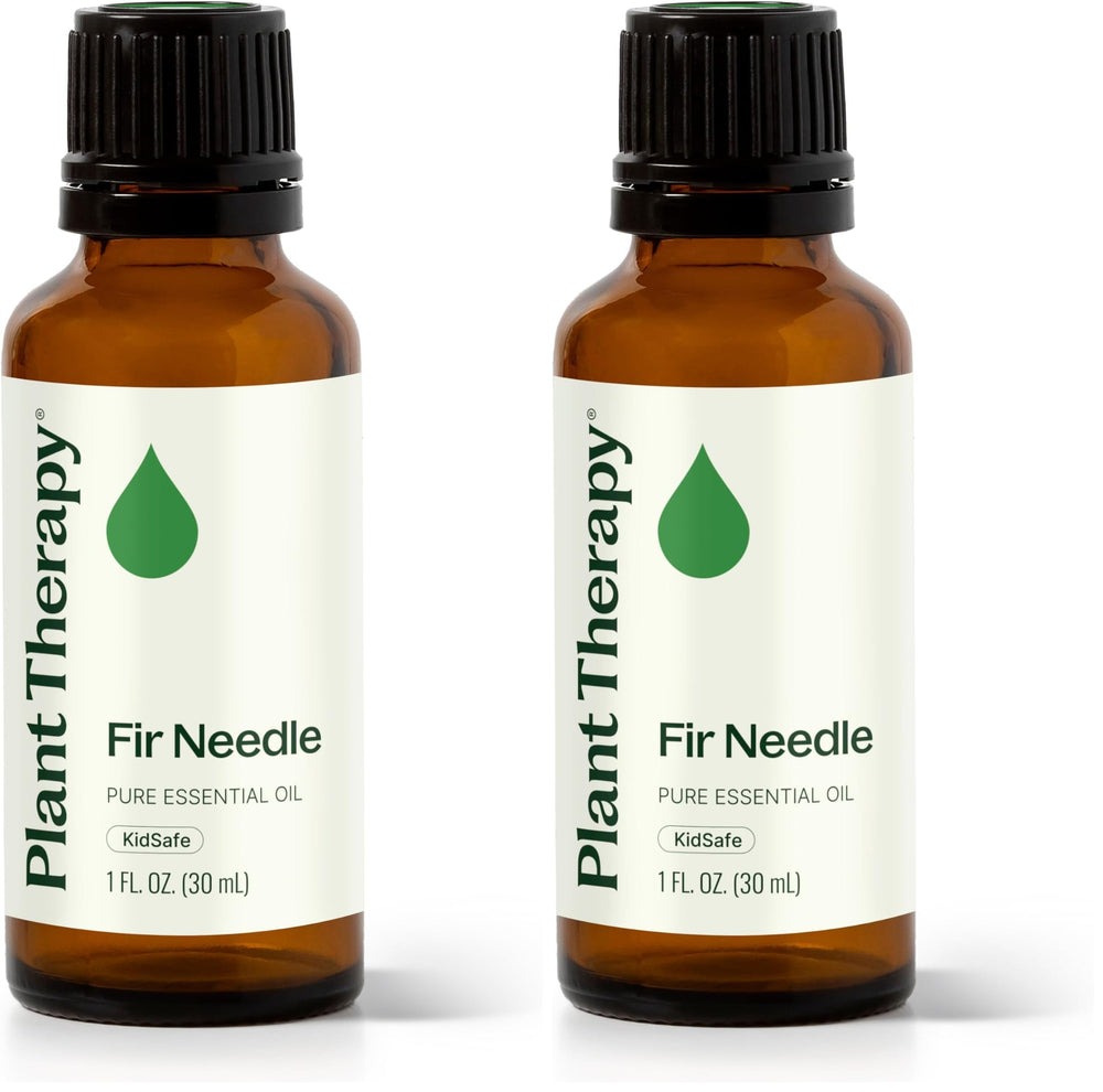 Plant Therapy Fir Needle bottle delivers a woodsy aroma for a calm room.