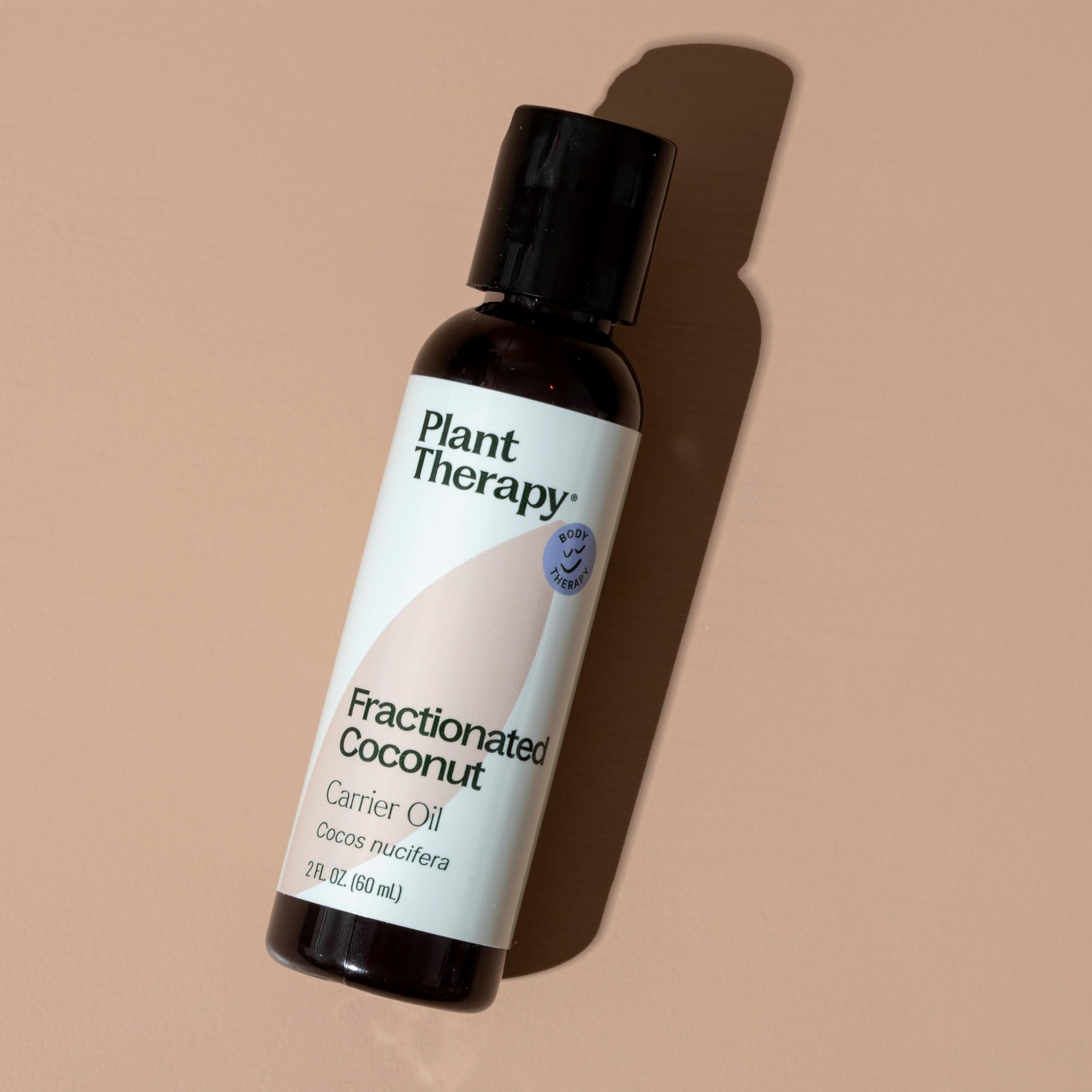 Plant Therapy Fractionated Coconut Oil for aromatherapy dilution setups.