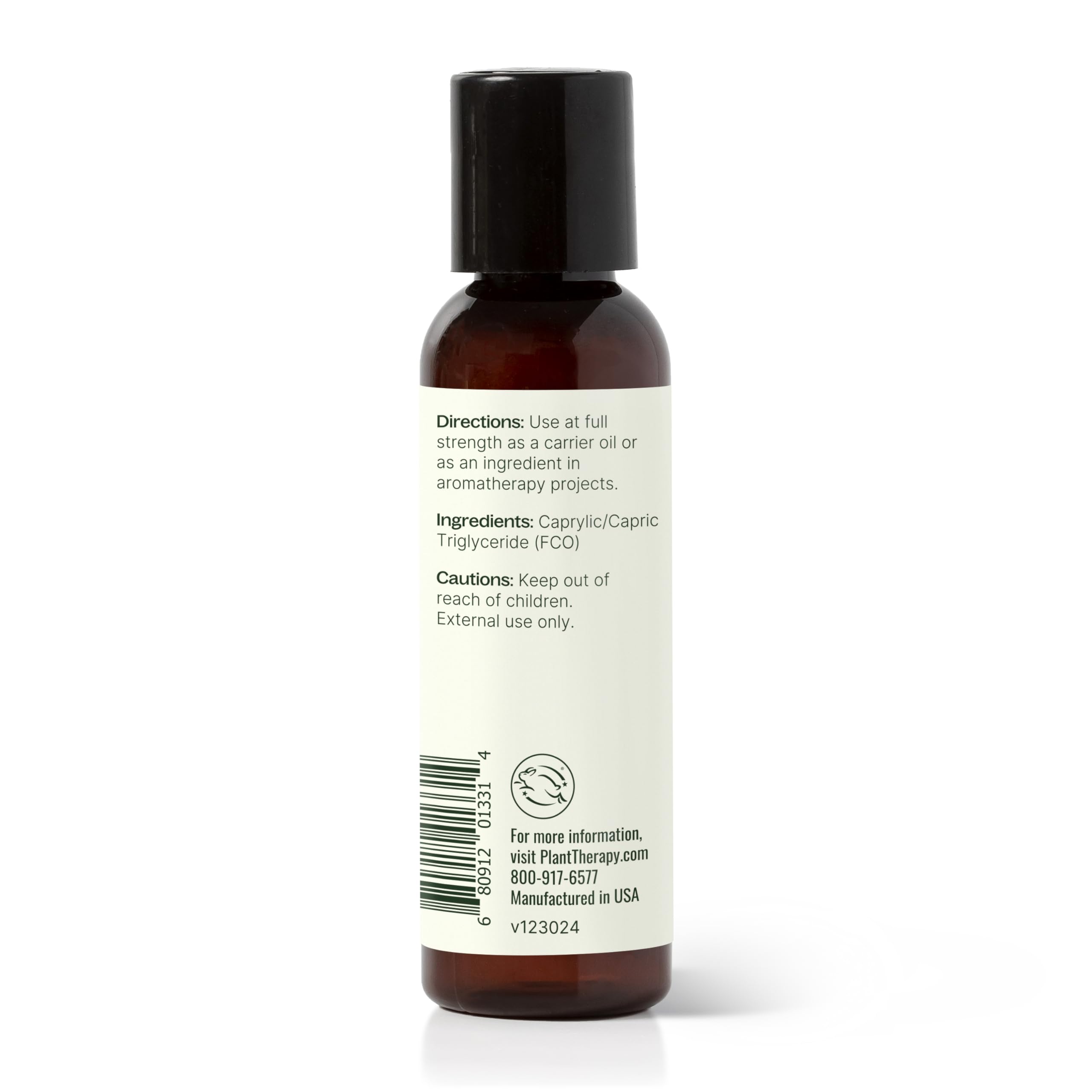 Plant Therapy Fractionated Coconut Oil batch testing and quality assurance.