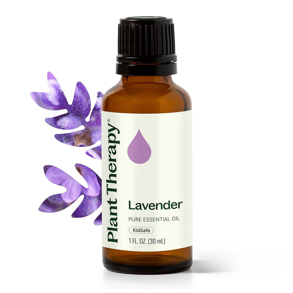 Plant Therapy Lavender Oil 30ml bottle for calming aromatherapy and skincare.