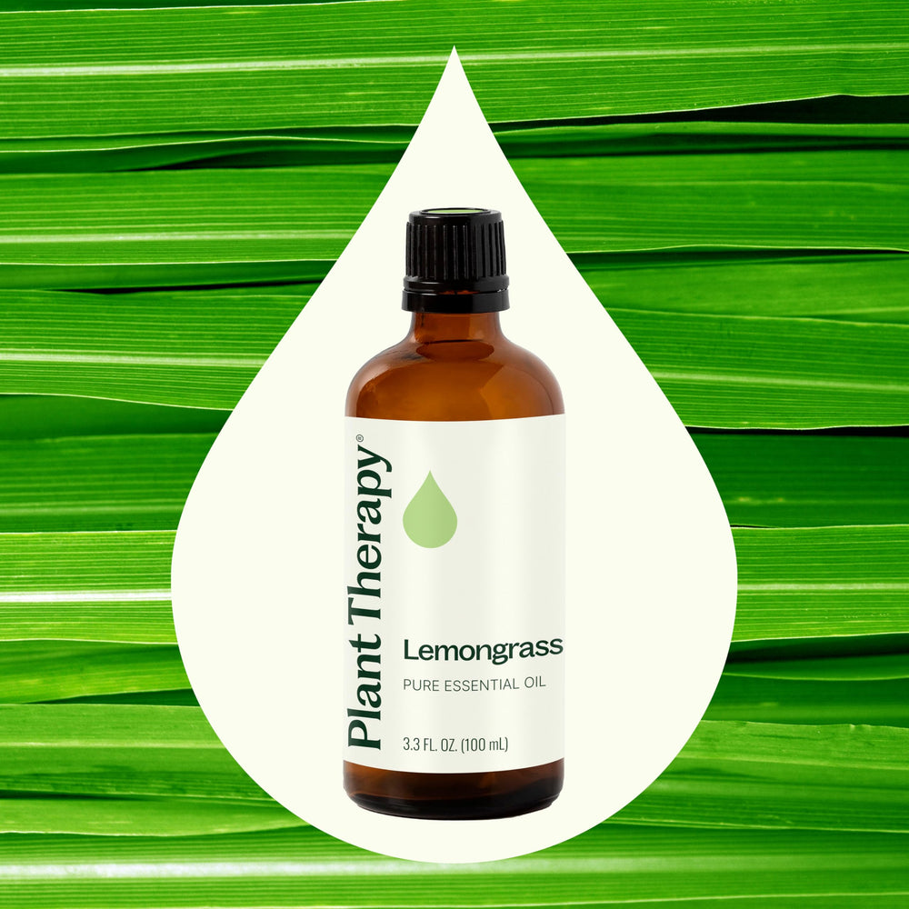 Plant Therapy lemongrass oil dropper for precise dilution in blends.