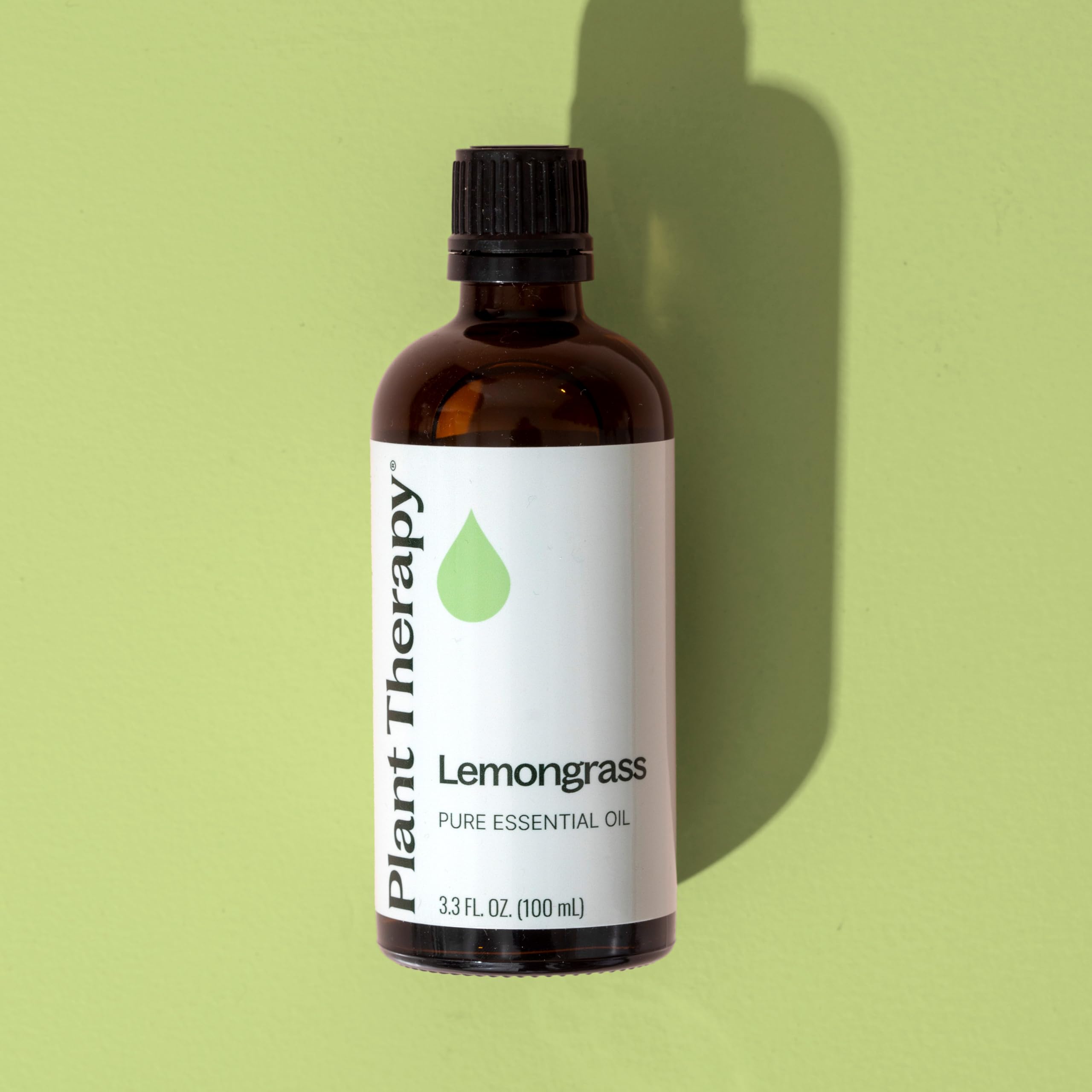Plant Therapy lemongrass oil in a diffuser setup for room diffusion.