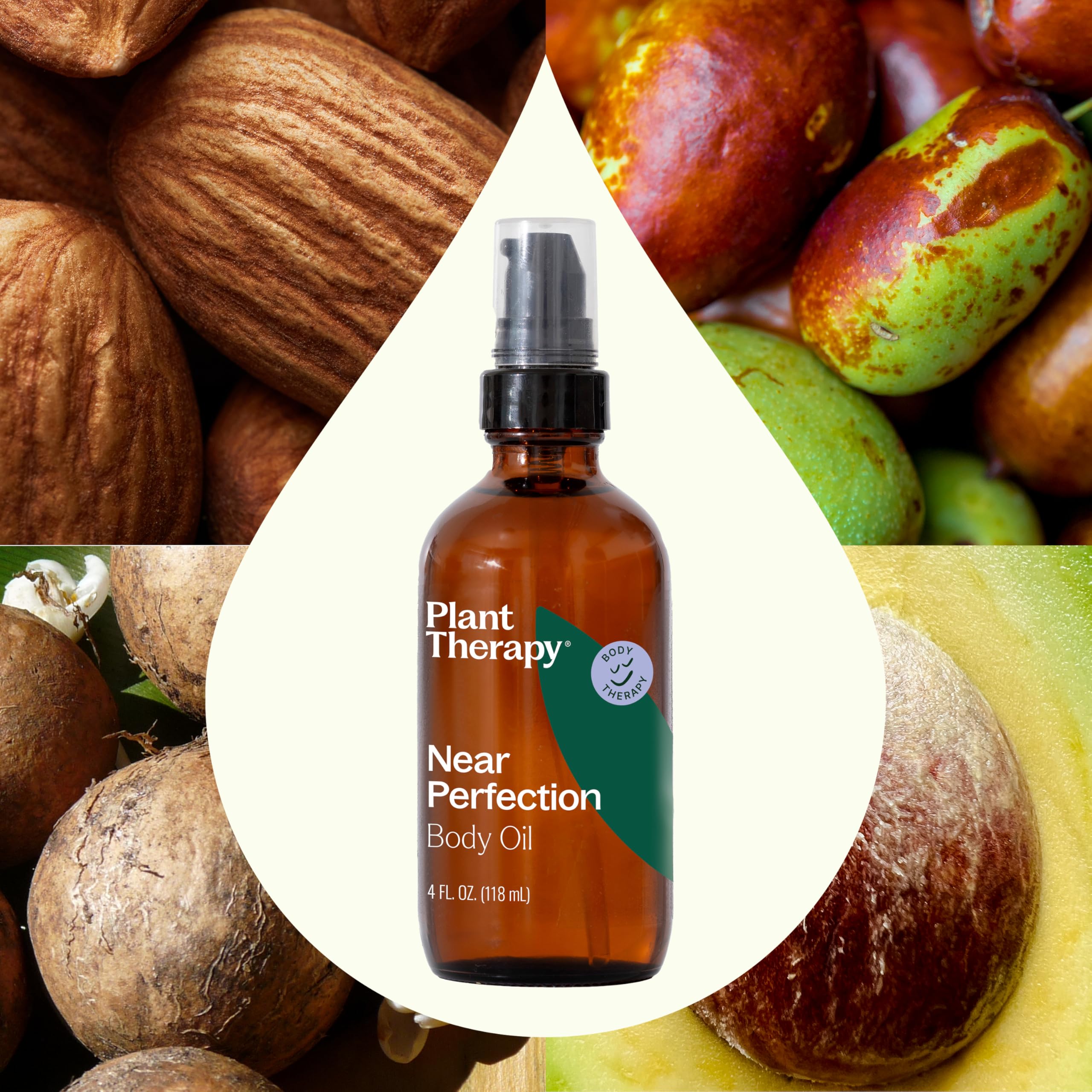 Plant Therapy Near Perfection carrier oil on the face as a lightweight moisturizer