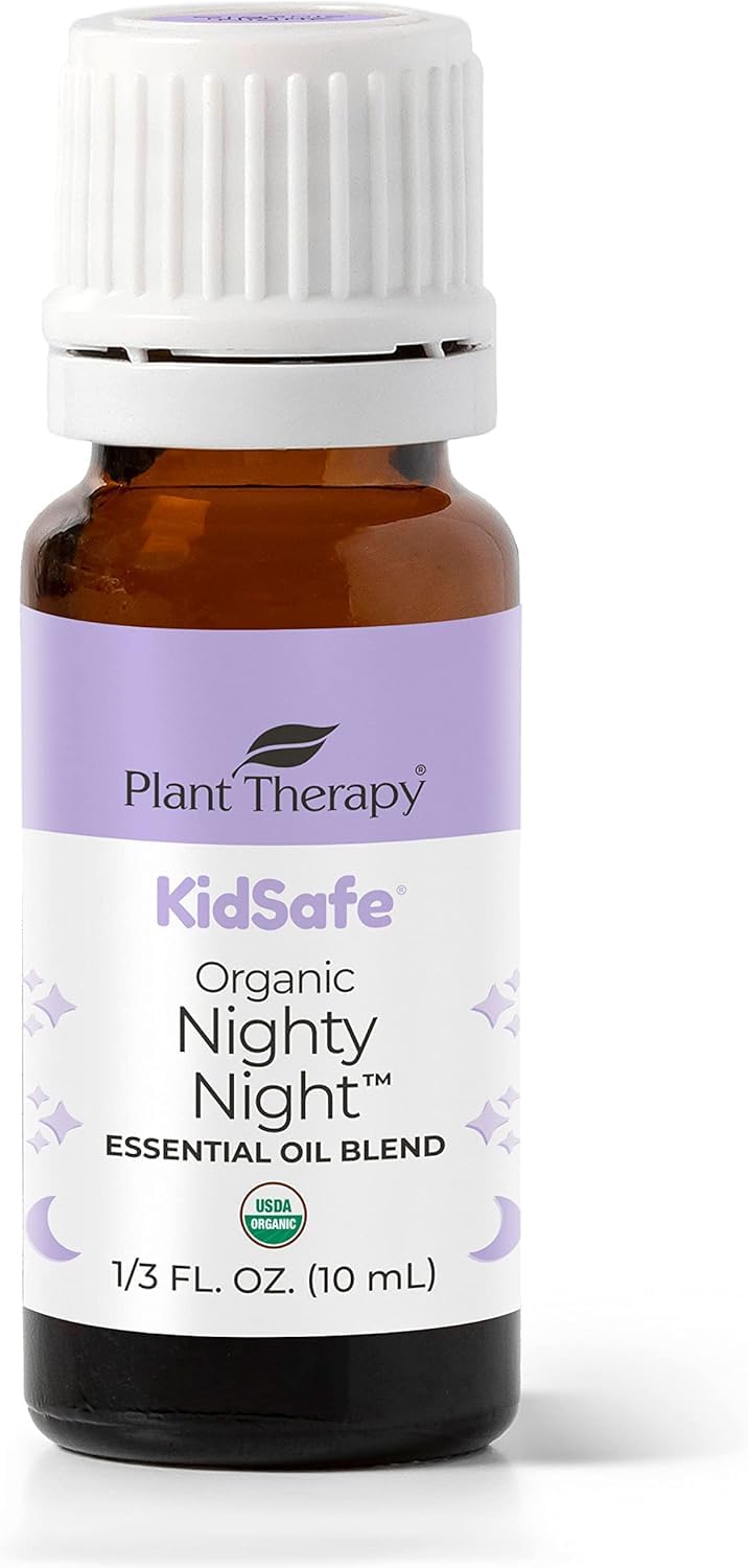 Plant Therapy Nighty Night bottle shown for a calming bedtime routine
