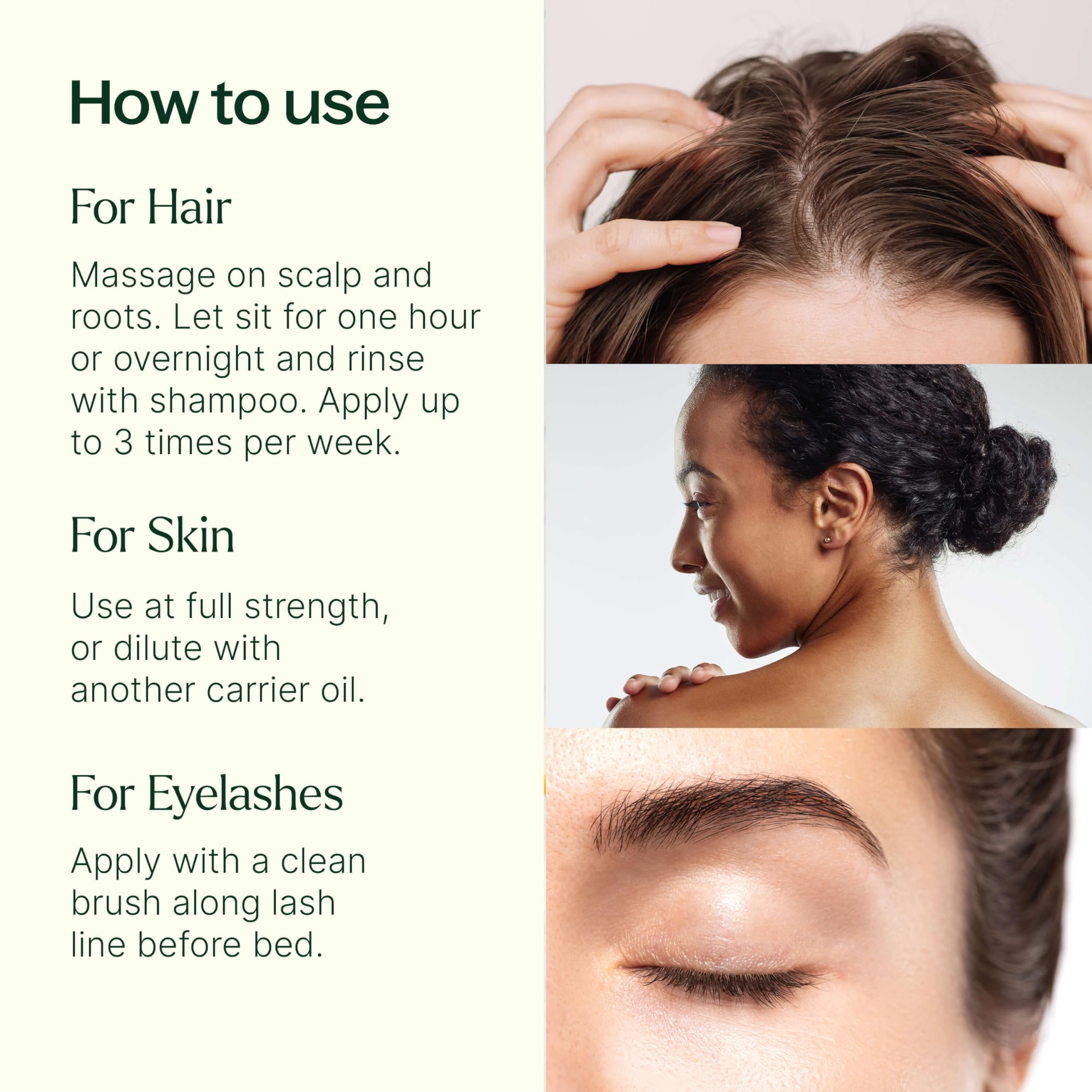 Plant Therapy Organic Castor Oil pour demonstrates convenient dispensing for everyday use.