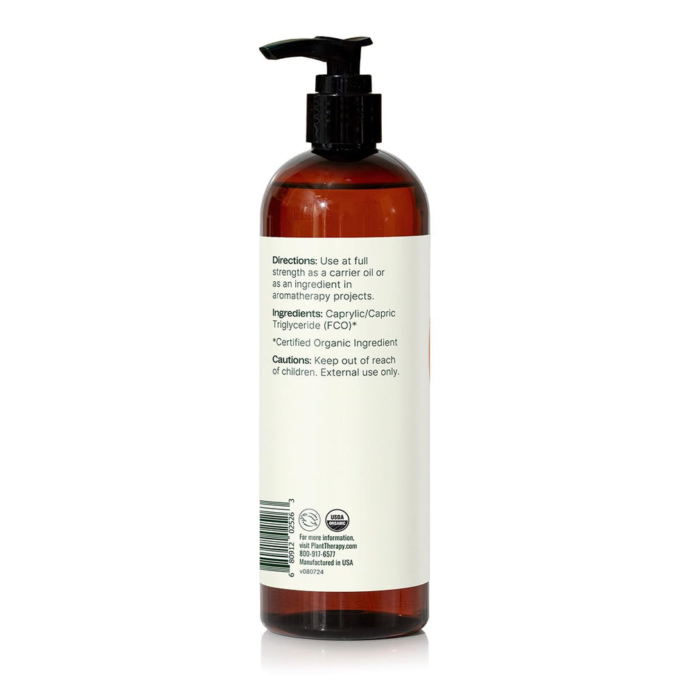 Plant Therapy organic coconut oil packaging signals affordable premium option