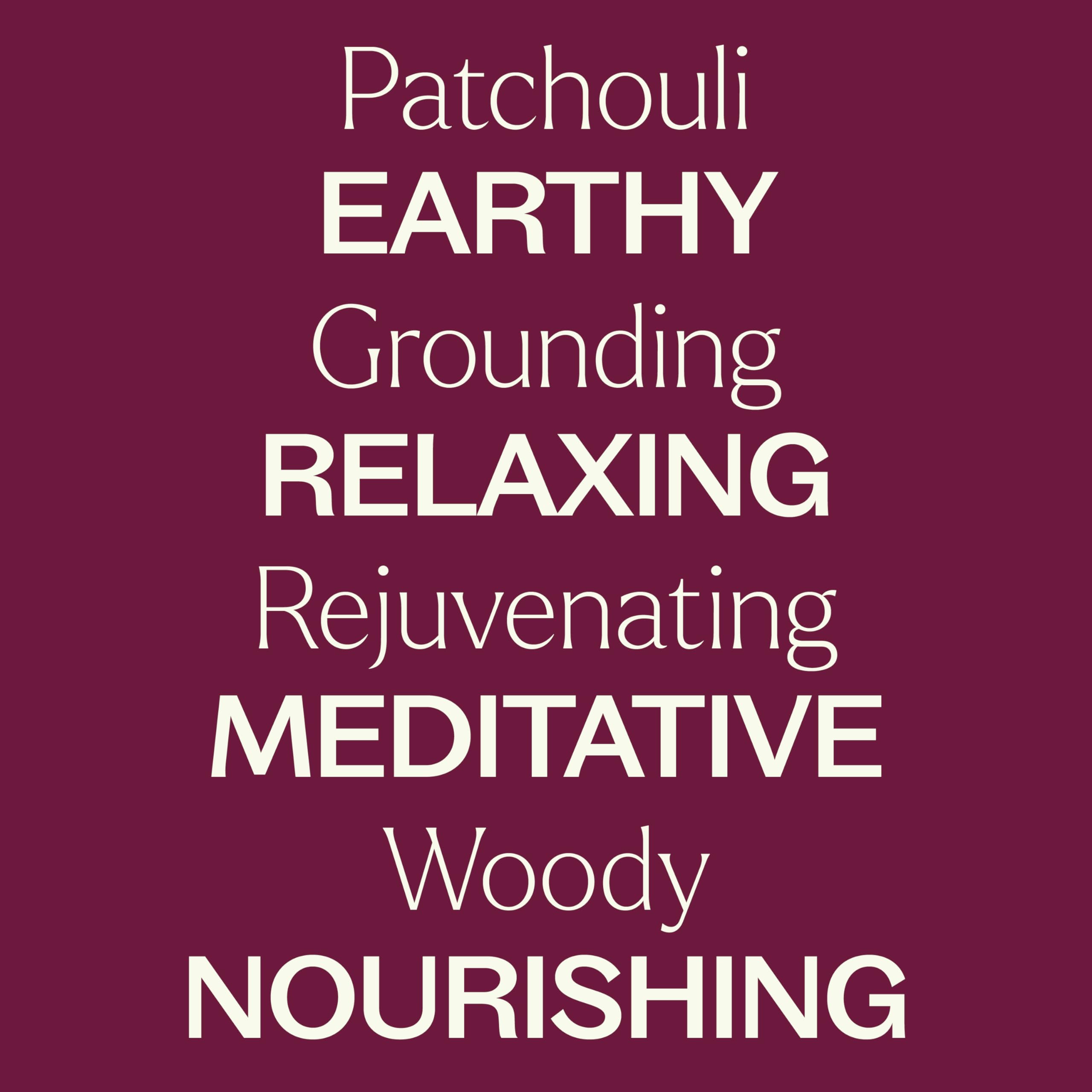 Label close-up on Plant Therapy Patchouli oil bottle, highlighting pure essential oil.