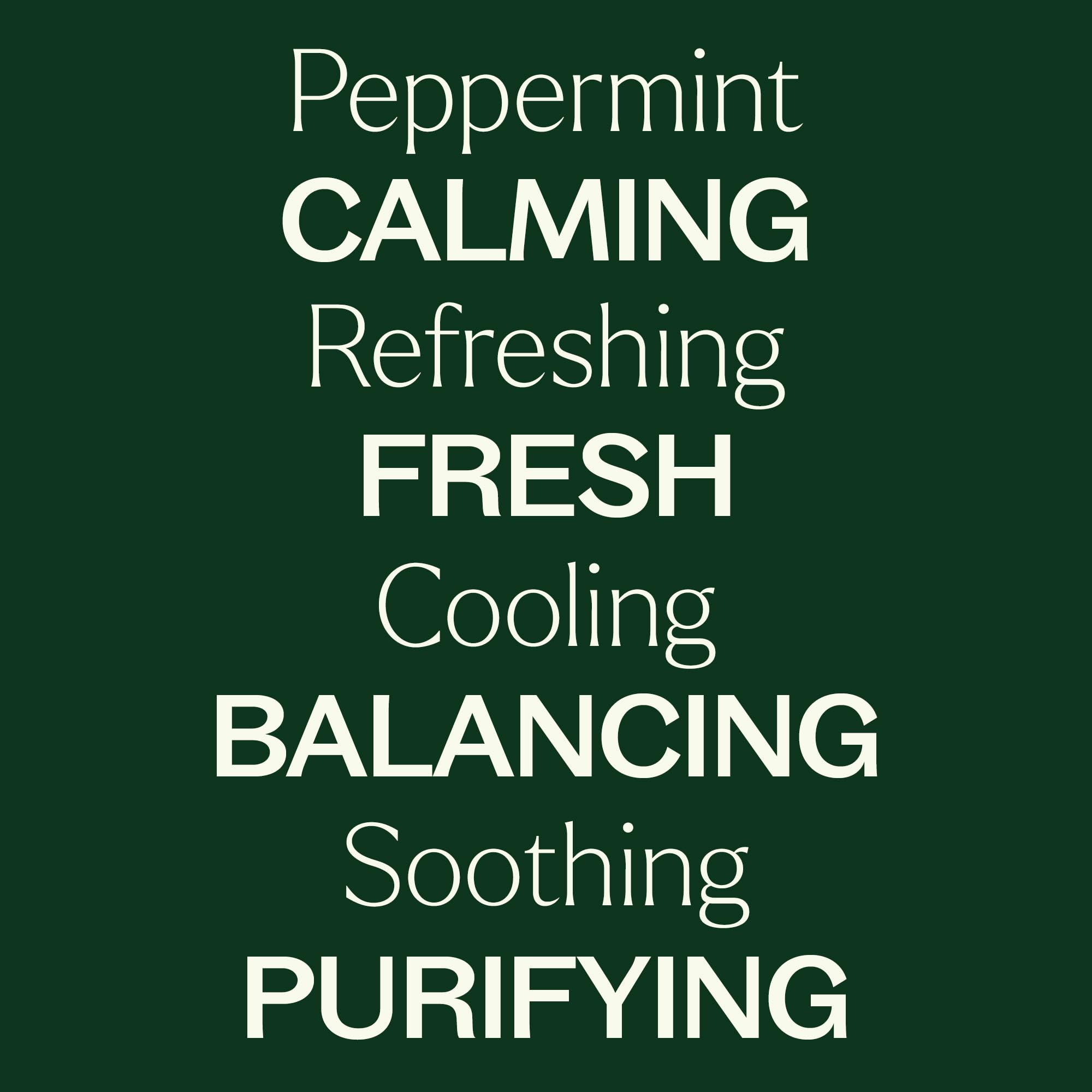 Peppermint Hydrosol supports hair care and scalp refresh