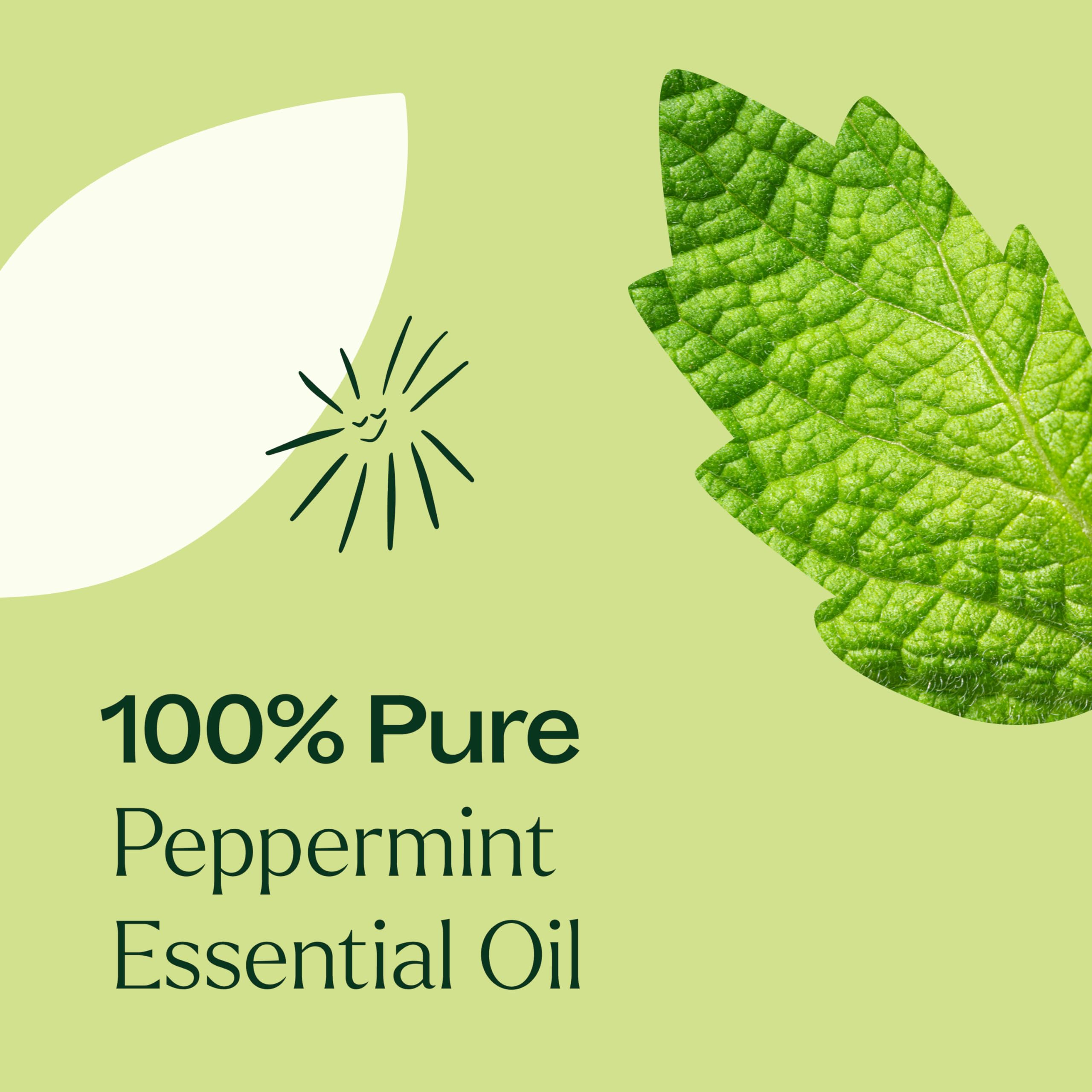 Plant Therapy peppermint oil foot soak setup for relaxing after work