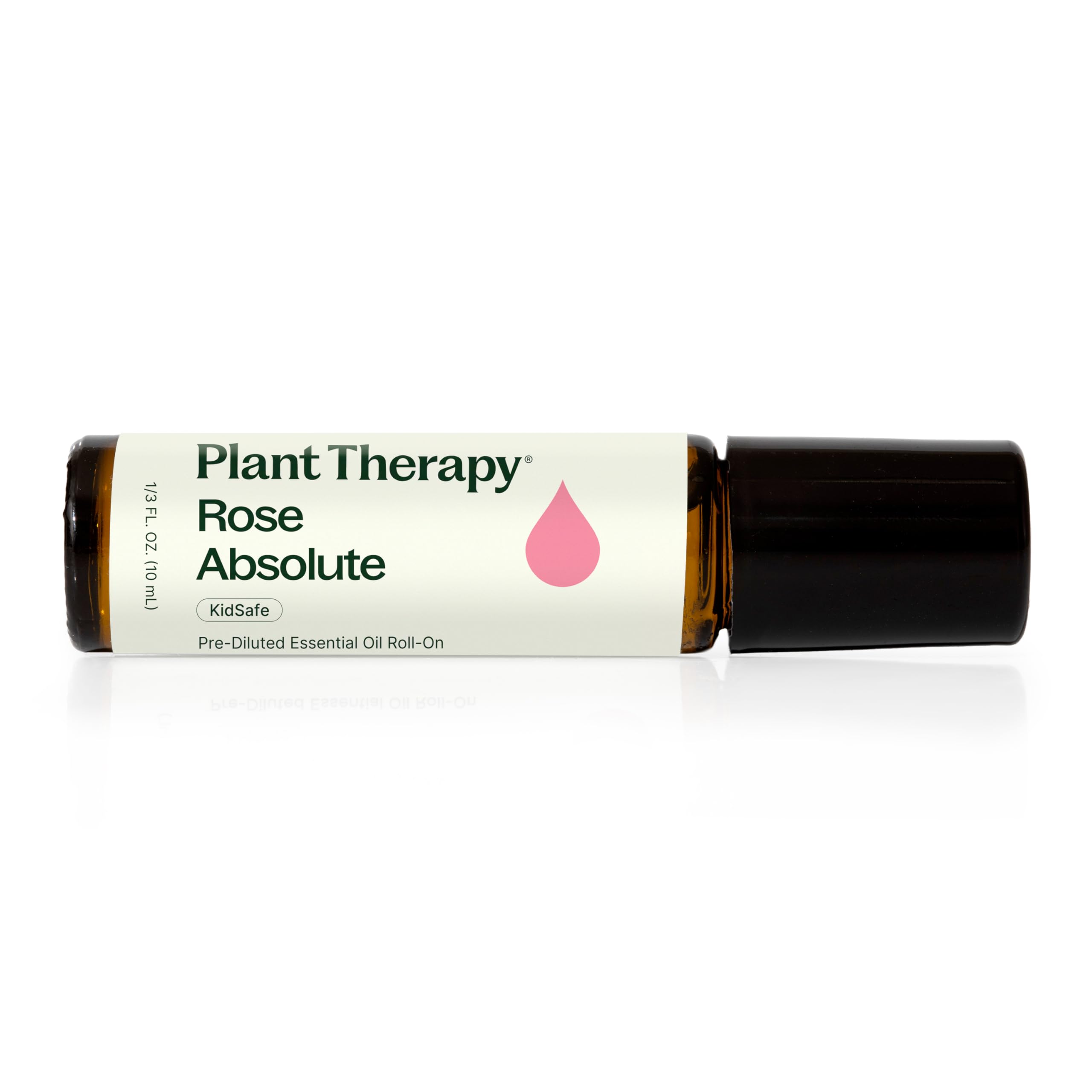 Plant Therapy Rose Absolute roll-on bottle for portable aromatherapy on the go.