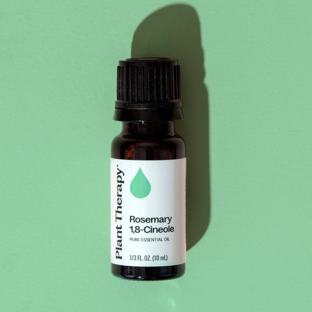 Plant Therapy rosemary oil in carrier oil for dilution.
