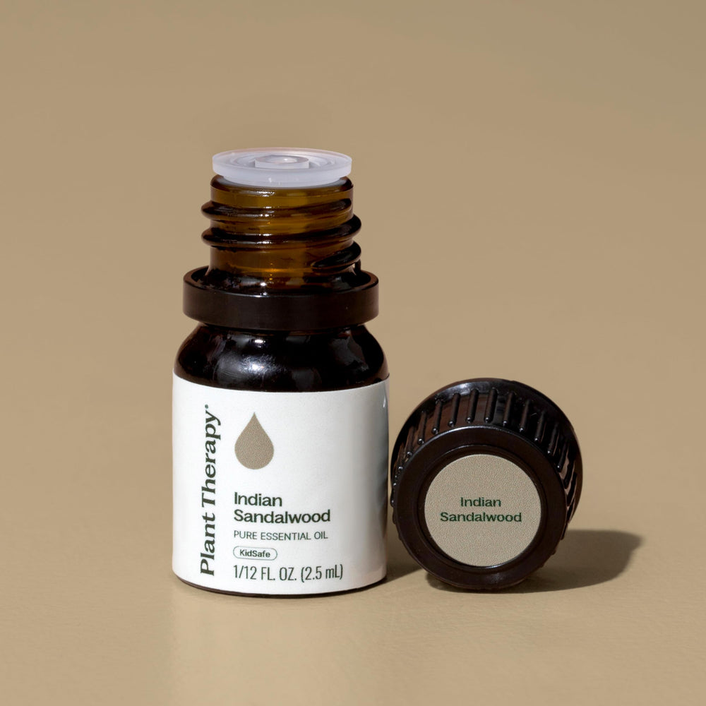 Plant Therapy Sandalwood oil in a diffuser creates relaxing aromatherapy sessions.