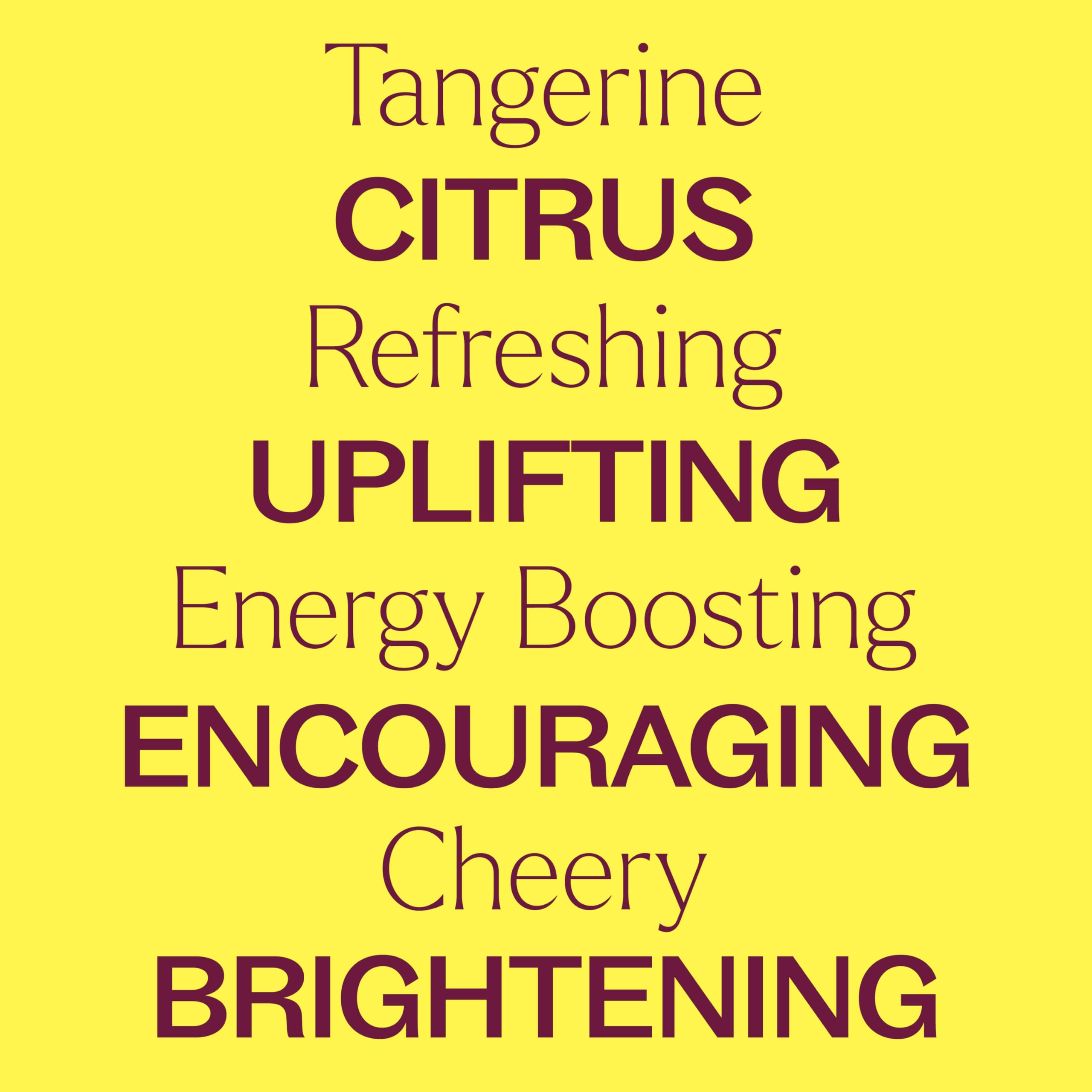 Plant Therapy Tangerine Essential Oil diffuser setup emphasizes uplifting citrus aroma for a refreshing mood