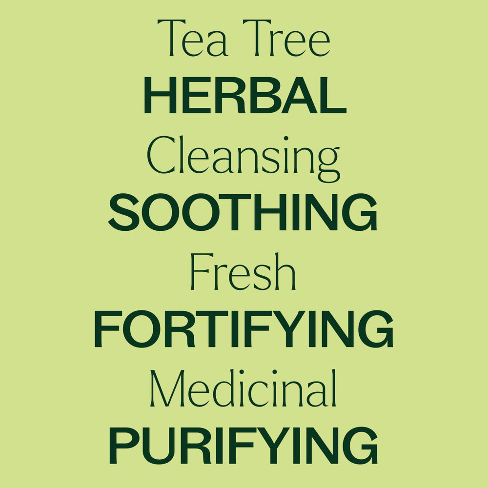 Plant Therapy Tea Tree Oil label close-up highlights organic certification.