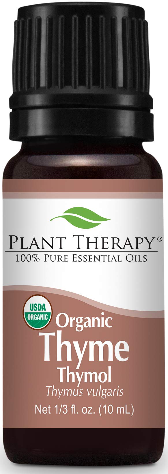 Airtight bottle cap preserves Thyme Thymol freshness.