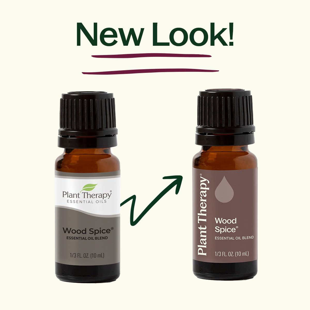 Plant Therapy Wood Spice lemongrass essence, bright, fresh backdrop in your room.