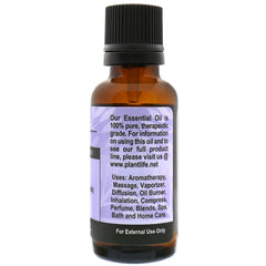Plantlife rosemary oil bottle offers a pure, additive-free scent for home diffusing.