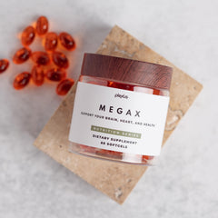 Plexus MegaX includes pomegranate seed oil with punicic acid.