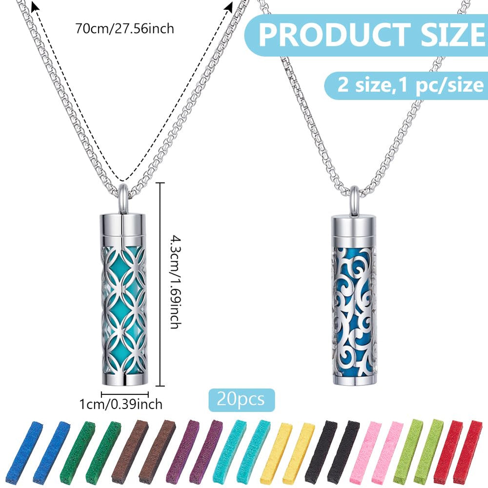 PLIGREAT stainless steel diffuser necklace shown for durable daily wear