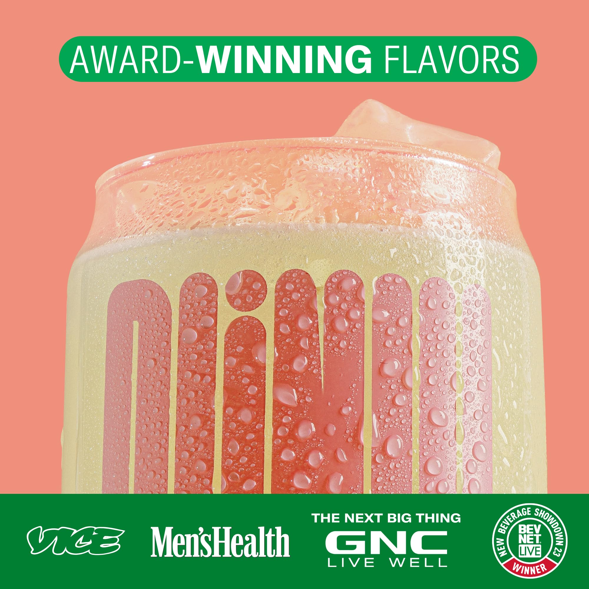 Close-up of Plink bottle label highlighting keto-friendly and low-sugar features.
