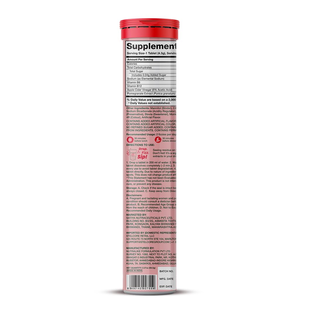 PLIX ACV tablets beside gluten-free symbol on packaging.