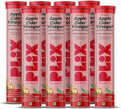 PLIX Apple Cider Vinegar tablets bottle for daily wellness.