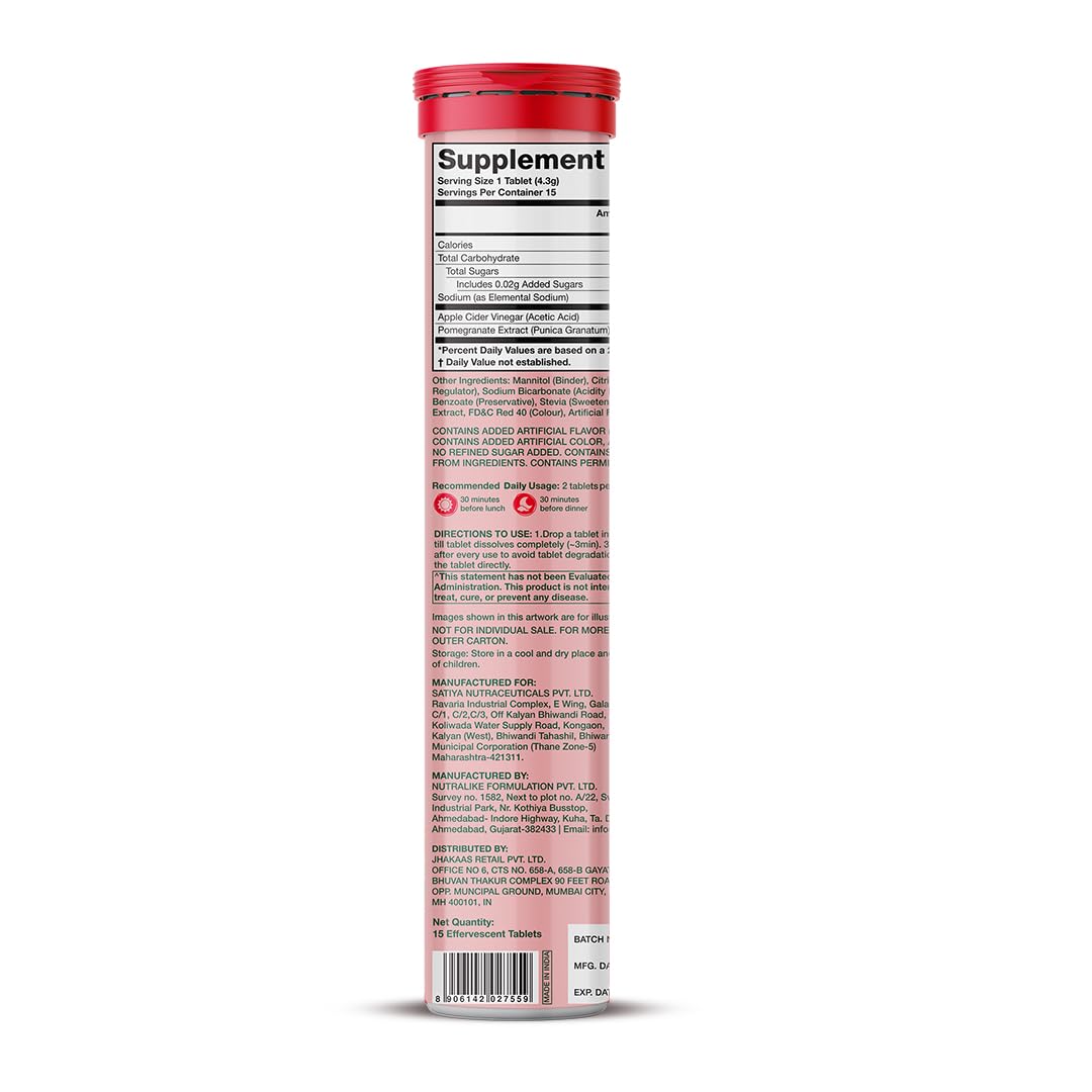 PLIX four bottle pack packaging for daily ACV routine