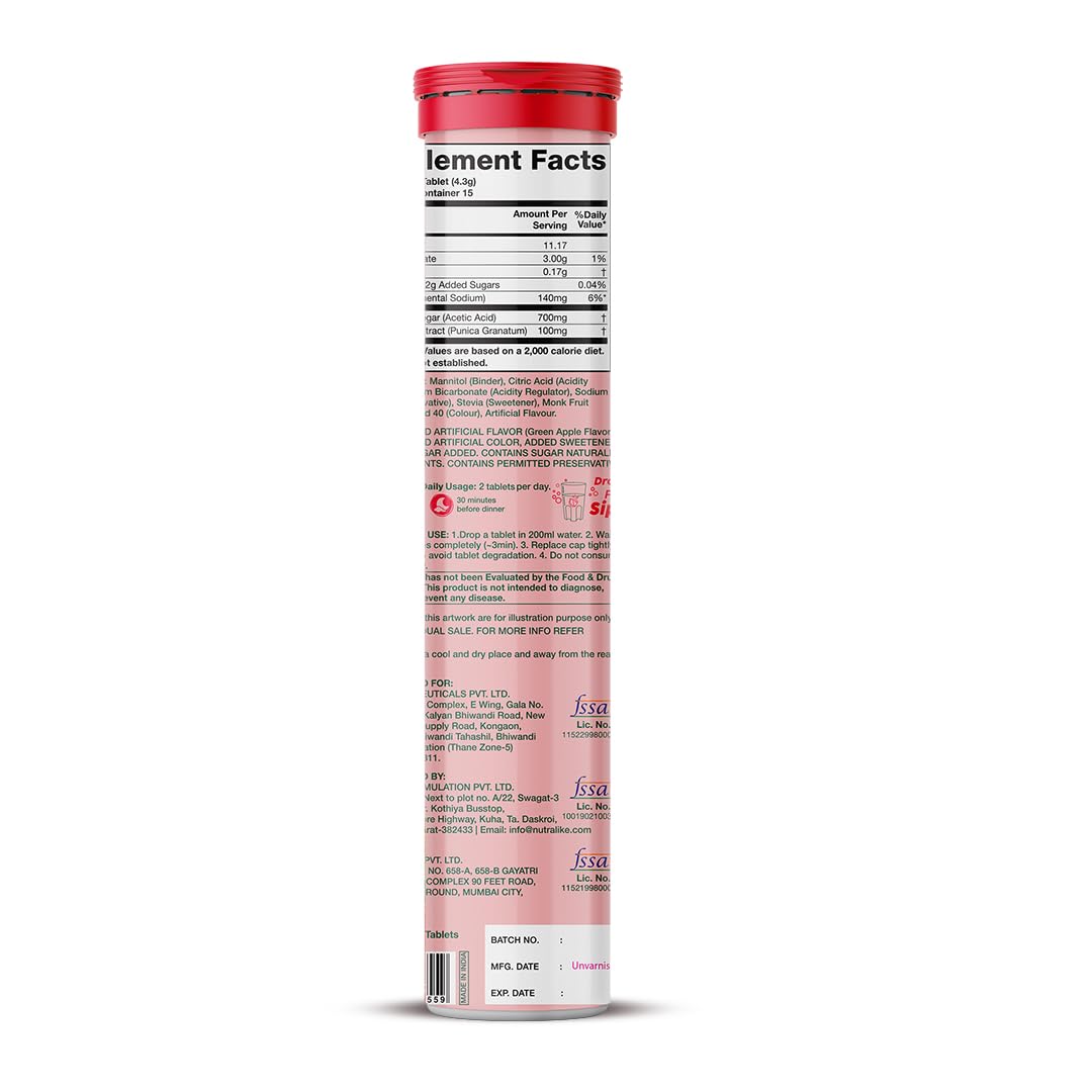 PLIX glass with fizz to illustrate the refreshingly bubbly drink