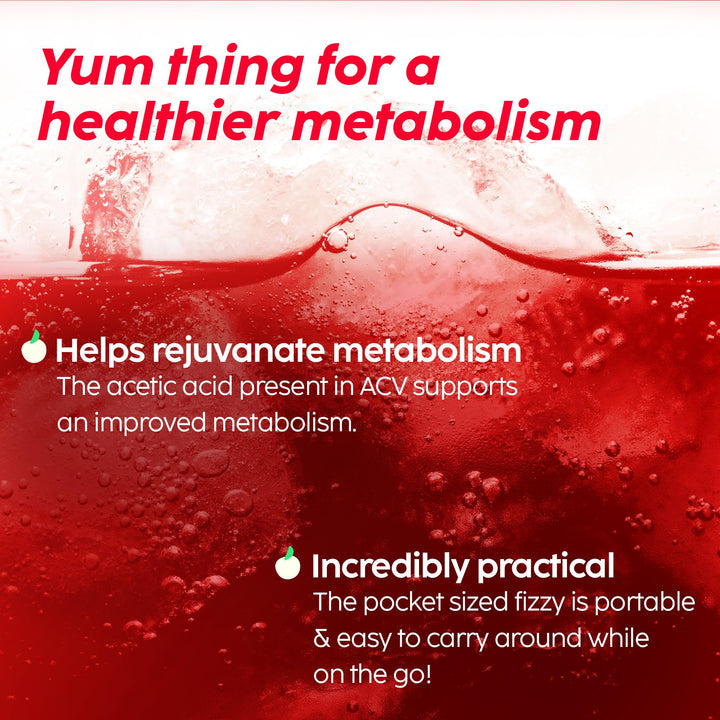 Dissolving tablet in glass for a refreshing hydration moment.
