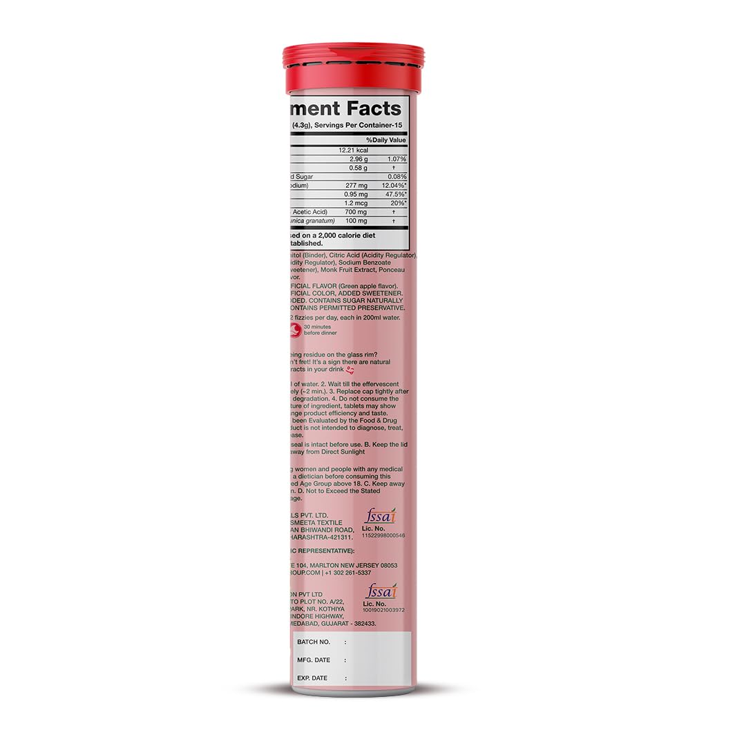 PLIX effervescent tablets dissolving in water for a tasty daily boost.