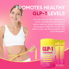 On-the-go sachet of PlocoXe GLP-1 for busy days featuring strawberry acai