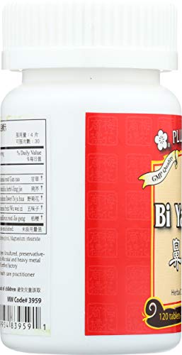 Plum Flower Bi Yan Pian herbs bundle showing traditional plant ingredients