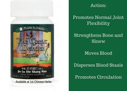 Plum Flower Great Mender Teapills ingredients list for informed use