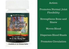 Plum Flower Great Mender Teapills ingredients list for informed use