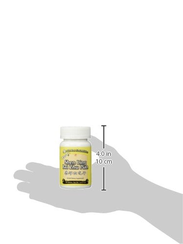 Plum Flower Shen Ling Bai Zhu Pian pills close-up with smooth coating for easy swallowing
