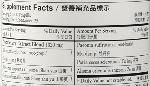 Plum Flower Six Flavor Teapills capsule close-up highlights herbal blend and quality
