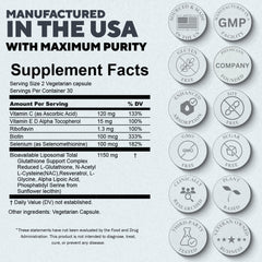 Plus+Ultra GLOPLUS+ vitamin blend label supports skin vitality and overall glow