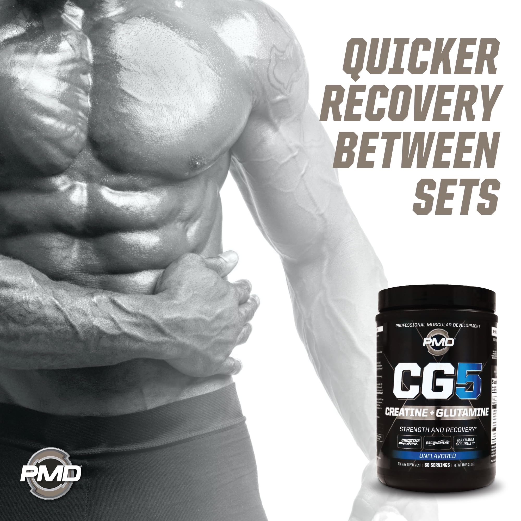 PMD CG5 nutrition facts panel detail for informed supplement choices.