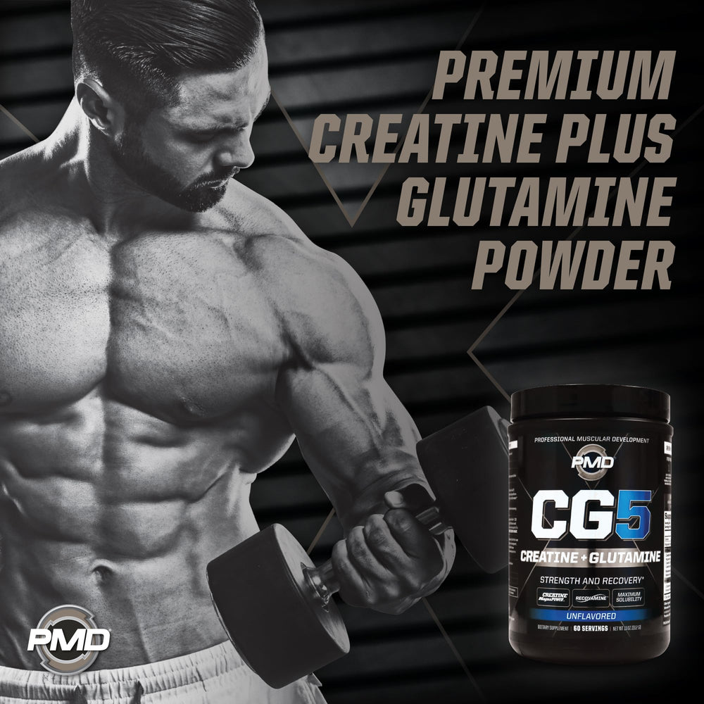 PMD CG5 post-workout recovery scene showing rehydration and cooldown.